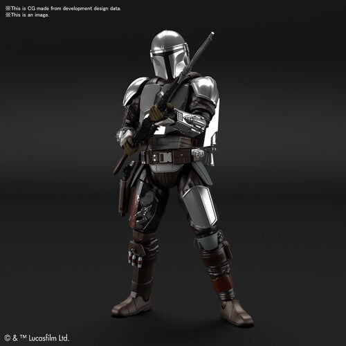 Bandai Spirits 1/12 Scale THE MANDALORIAN (BESKAR ARMOR) SILVER COATING