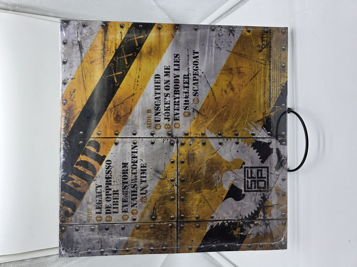 Five Finger Death Punch Legacy Amber Wave back cover tracklist
