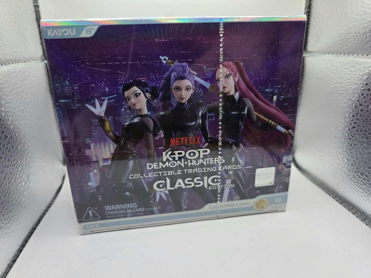 KAYOU KPop Demon Hunters World Tour Classic Edition Trading Cards 20-Pack Display Netflix