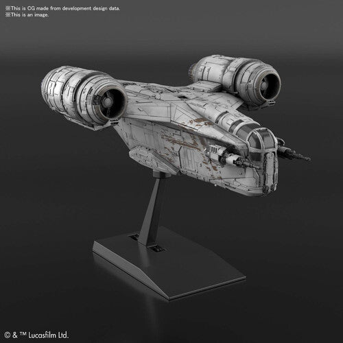 Razor Crest The Mandalorian Plastic Model Kit - Bandai Spirits VM-018