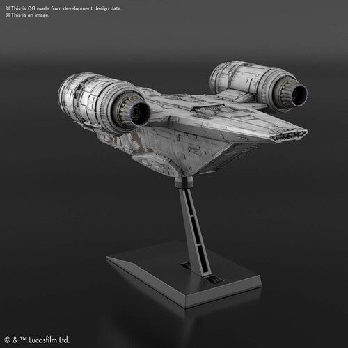 Razor Crest The Mandalorian Plastic Model Kit - Bandai Spirits VM-018