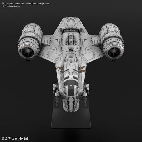 Razor Crest The Mandalorian Plastic Model Kit - Bandai Spirits VM-018