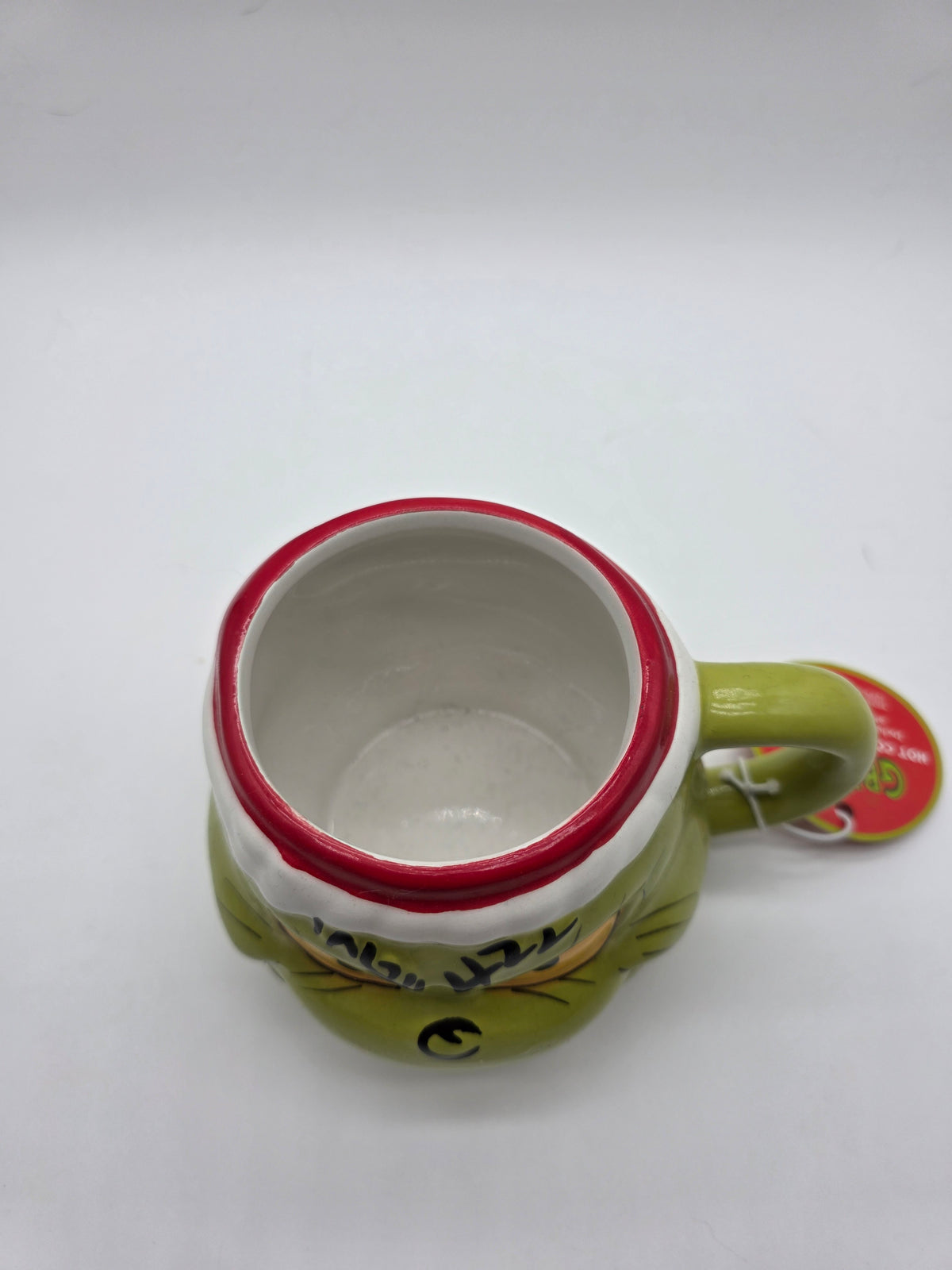 Dr. Seuss The Grinch Sculpted Ceramic Face Mug (2024 Collectible)