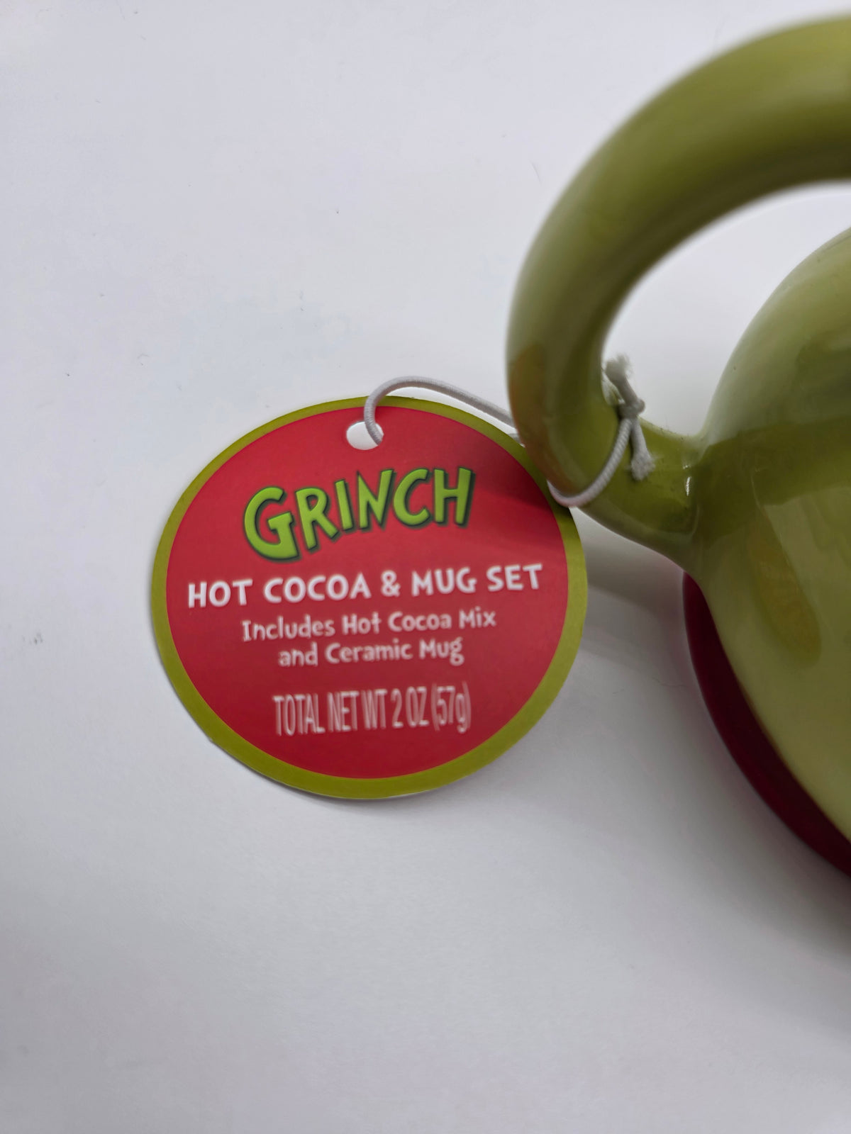 Dr. Seuss The Grinch Sculpted Ceramic Face Mug (2024 Collectible)
