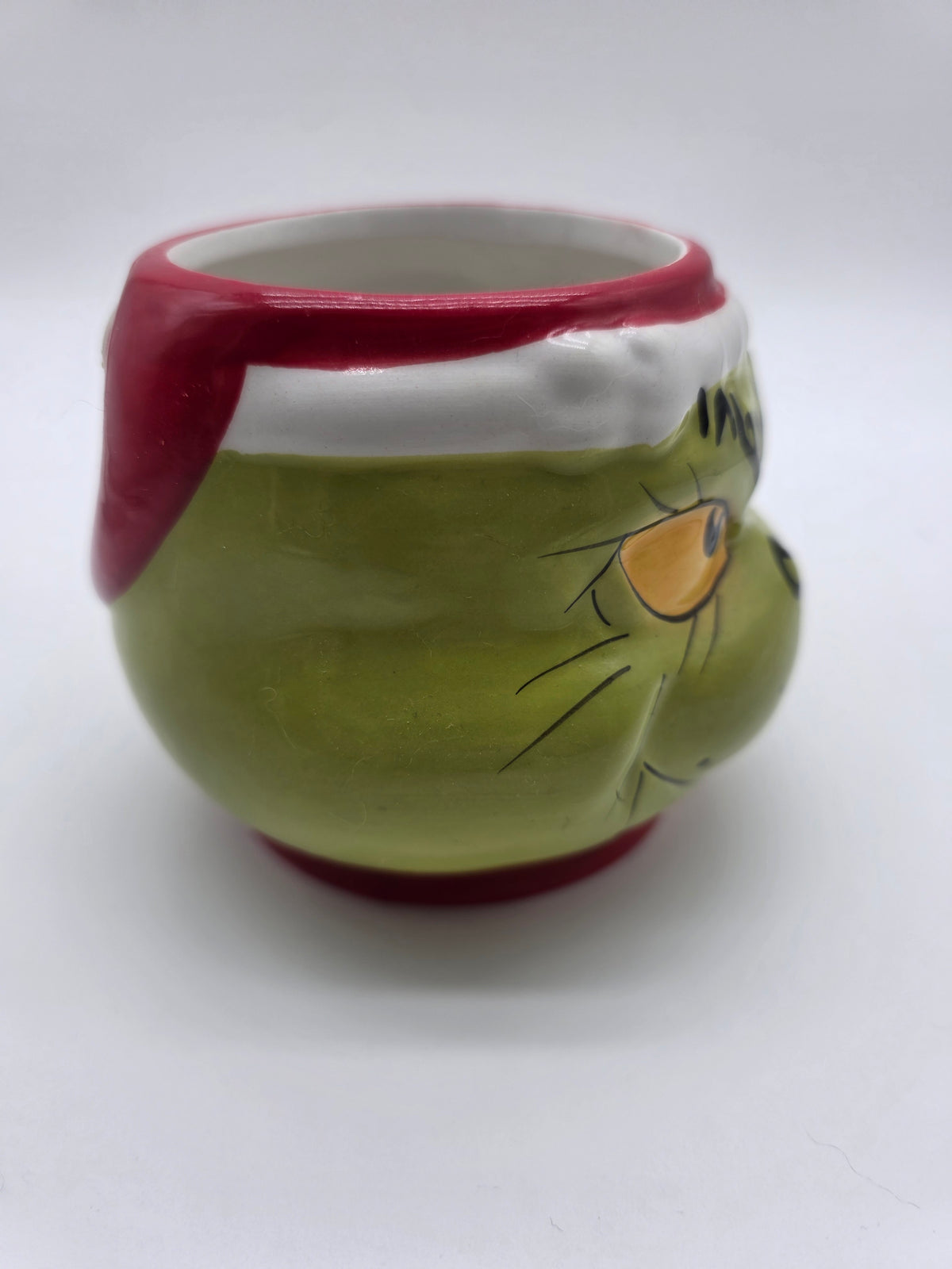 Dr. Seuss The Grinch Sculpted Ceramic Face Mug (2024 Collectible)