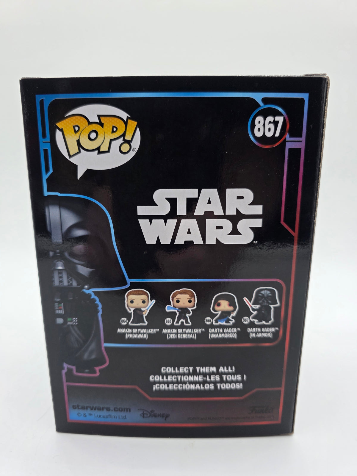 Funko Pop! Star Wars #867 Darth Vader (In Armor) Vinyl Bobblehead