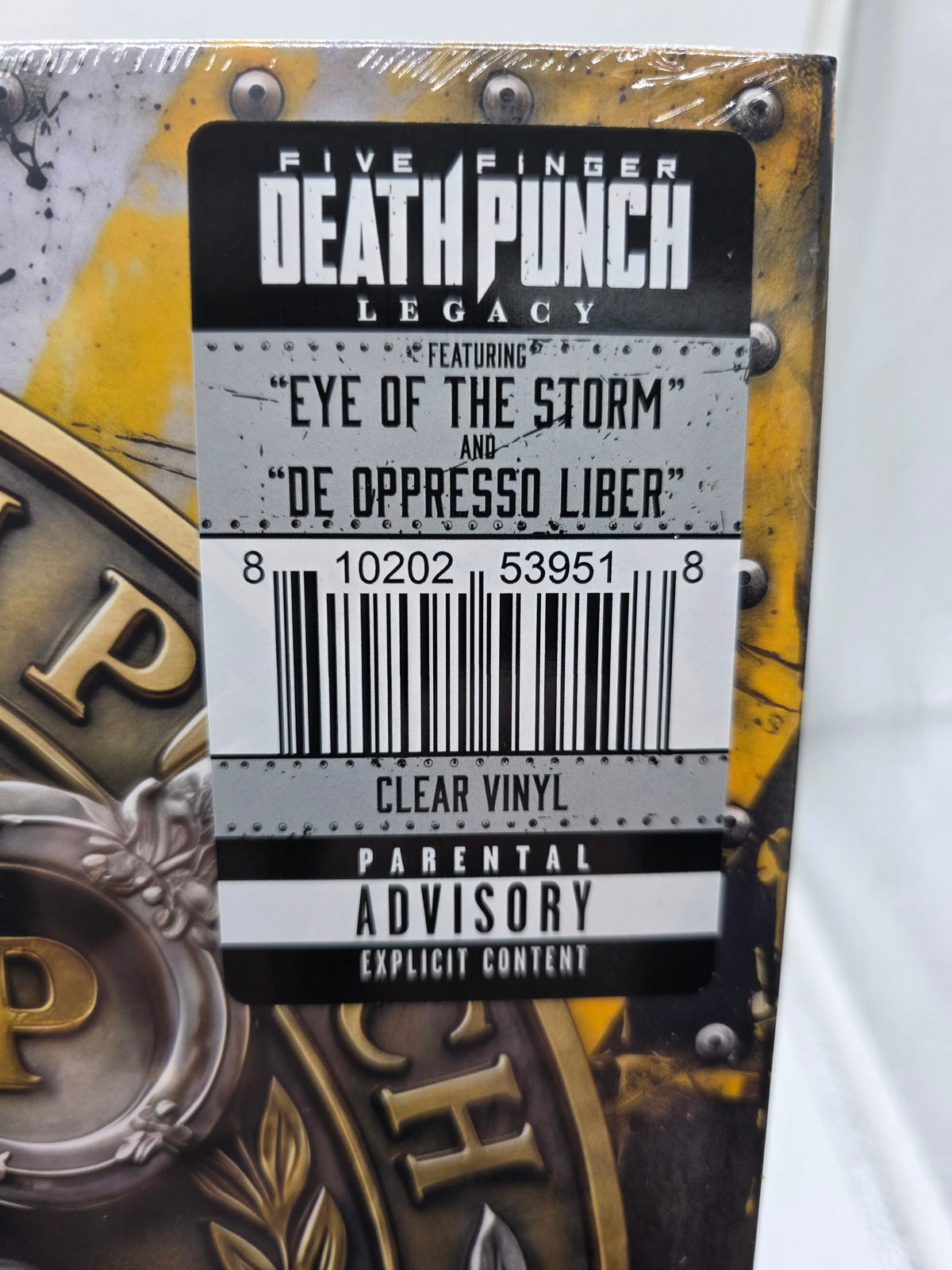 Five Finger Death Punch – Legacy – Vinyl LP (Amber Wave or Clear)