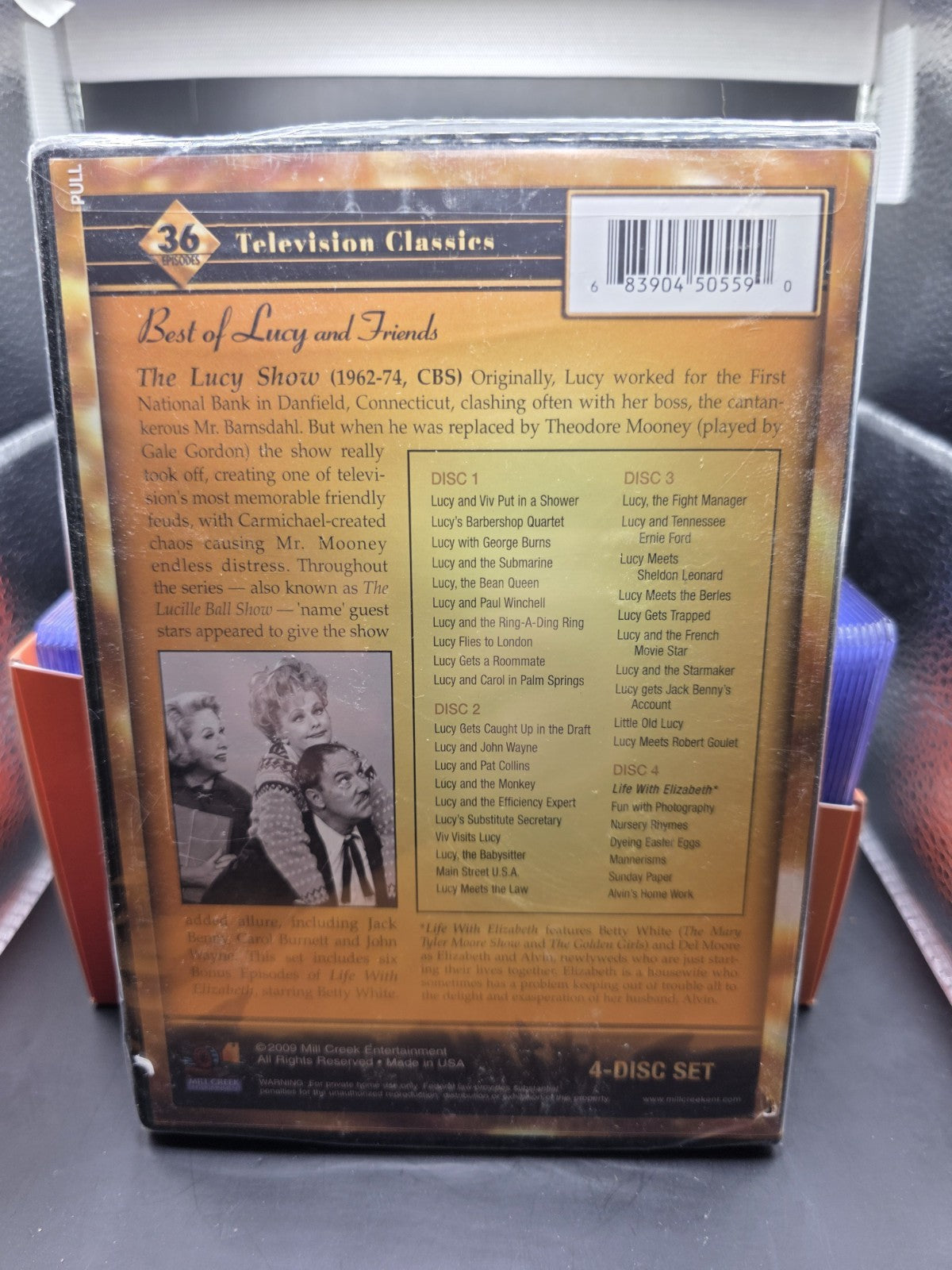 Best of Lucy and Friends 36 Episodes 4 DVD Set Lucille Ball The Lucy Show 1