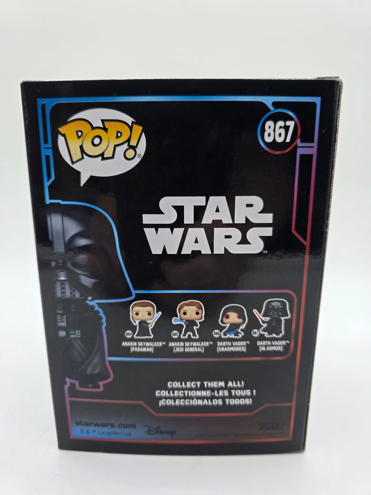 Funko Pop! Star Wars #867 Darth Vader (In Armor) Vinyl Bobblehead