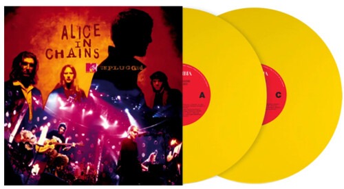 Alice in Chains Unplugged 30th Anniversary 2LP Yellow Vinyl