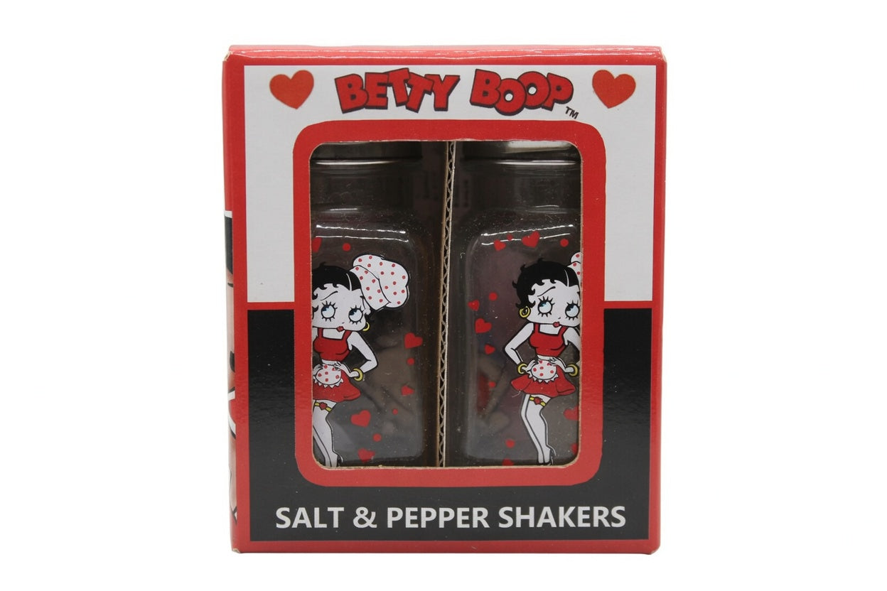 Betty Boop Salt & Pepper Shakers – Vintage Collectible Set