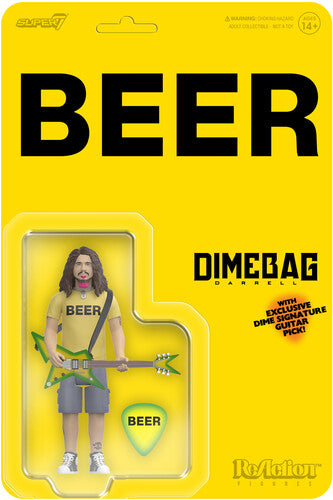 Dimebag Darrell (BEER Shirt) - ReAction Figures