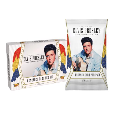 2026 Keepsake Elvis Presley Spotlight Series – Encased Card Box