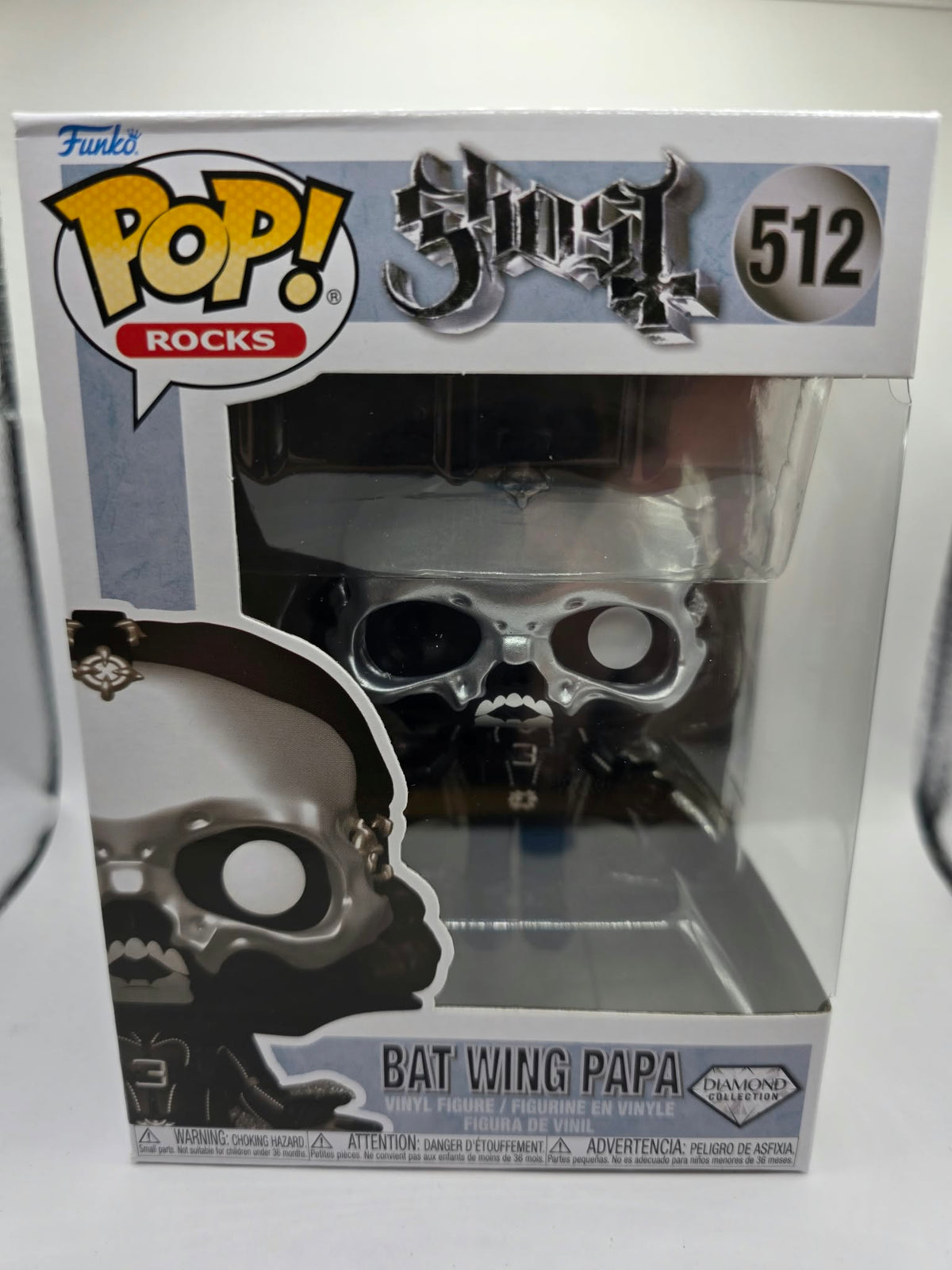 Funko POP! Rocks: Ghost - Bat Wing Papa (Diamond Glitter)