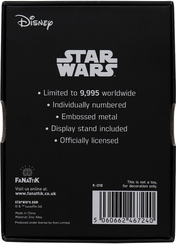 Star Wars - Limited Edition Ingot - My Only Hope
