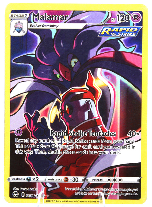 Pokémon TCG – Malamar (TG06/TG30) – Trainer Gallery – Rapid Strike – Holofoil