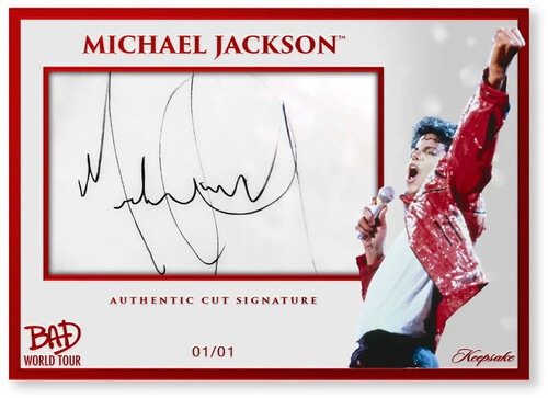 Michael Jackson: Bad World Tour - Premiere Edition Trading Cards - Blaster Box