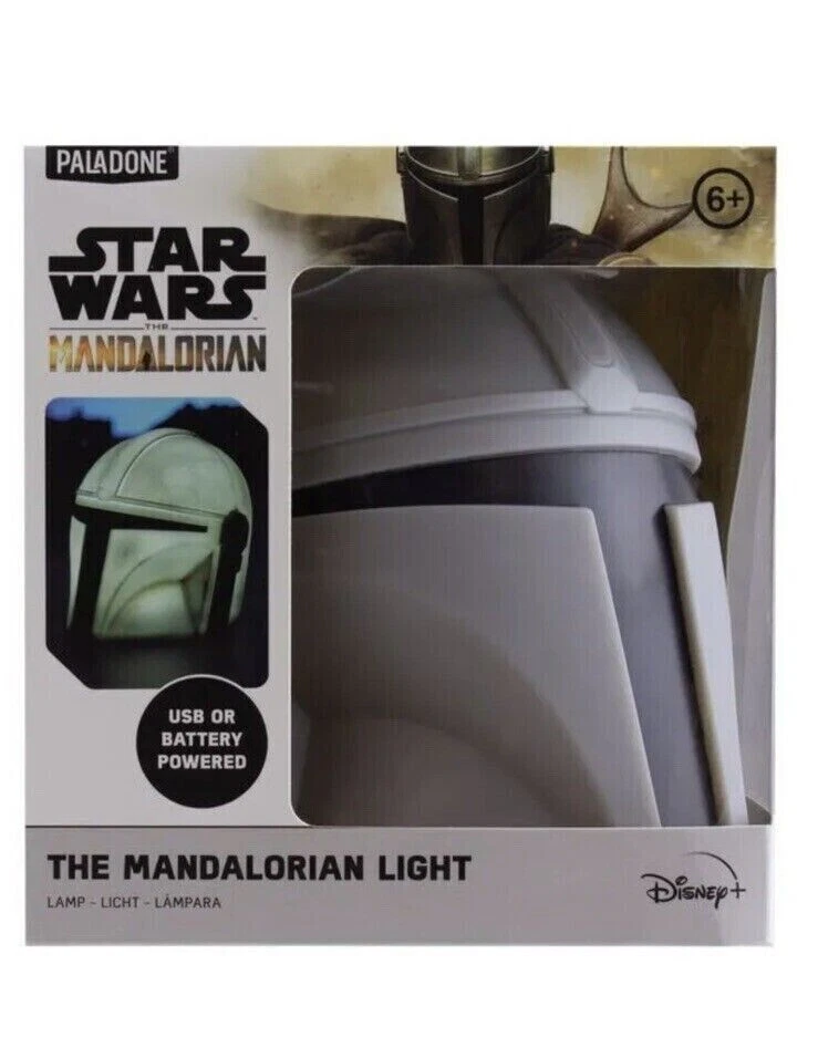 Star Wars - The Mandalorian Helmet Desktop Light