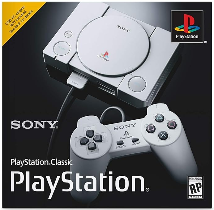 Sony PlayStation Classic Gray Console - Factory Sealed
