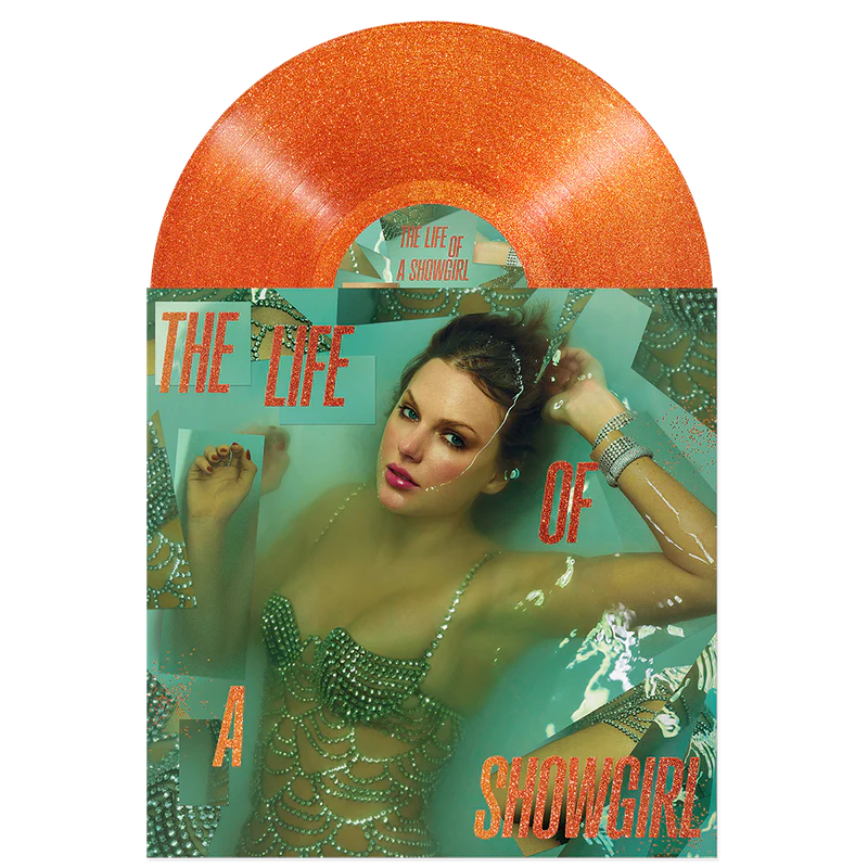 Taylor Swift -  The Life of a Showgirl [Orange Glitter Vinyl]
