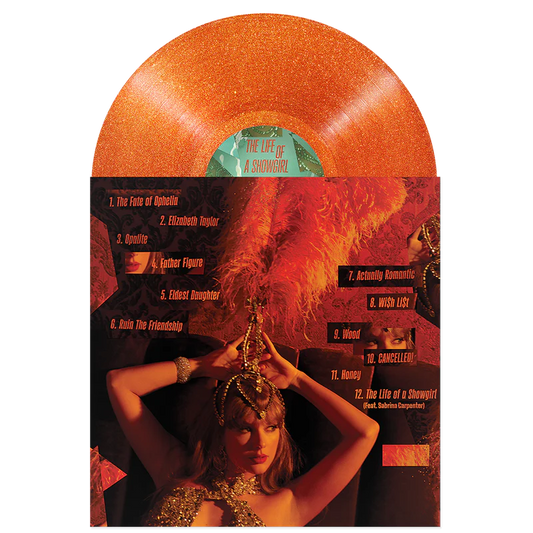 Taylor Swift -  The Life of a Showgirl [Orange Glitter Vinyl]