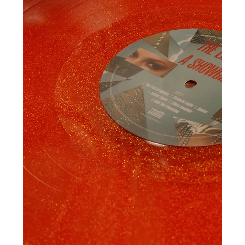 Taylor Swift -  The Life of a Showgirl [Orange Glitter Vinyl]