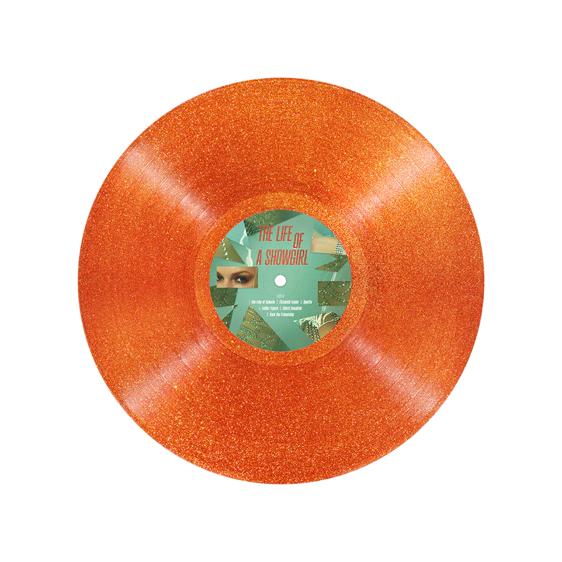 Taylor Swift -  The Life of a Showgirl [Orange Glitter Vinyl]