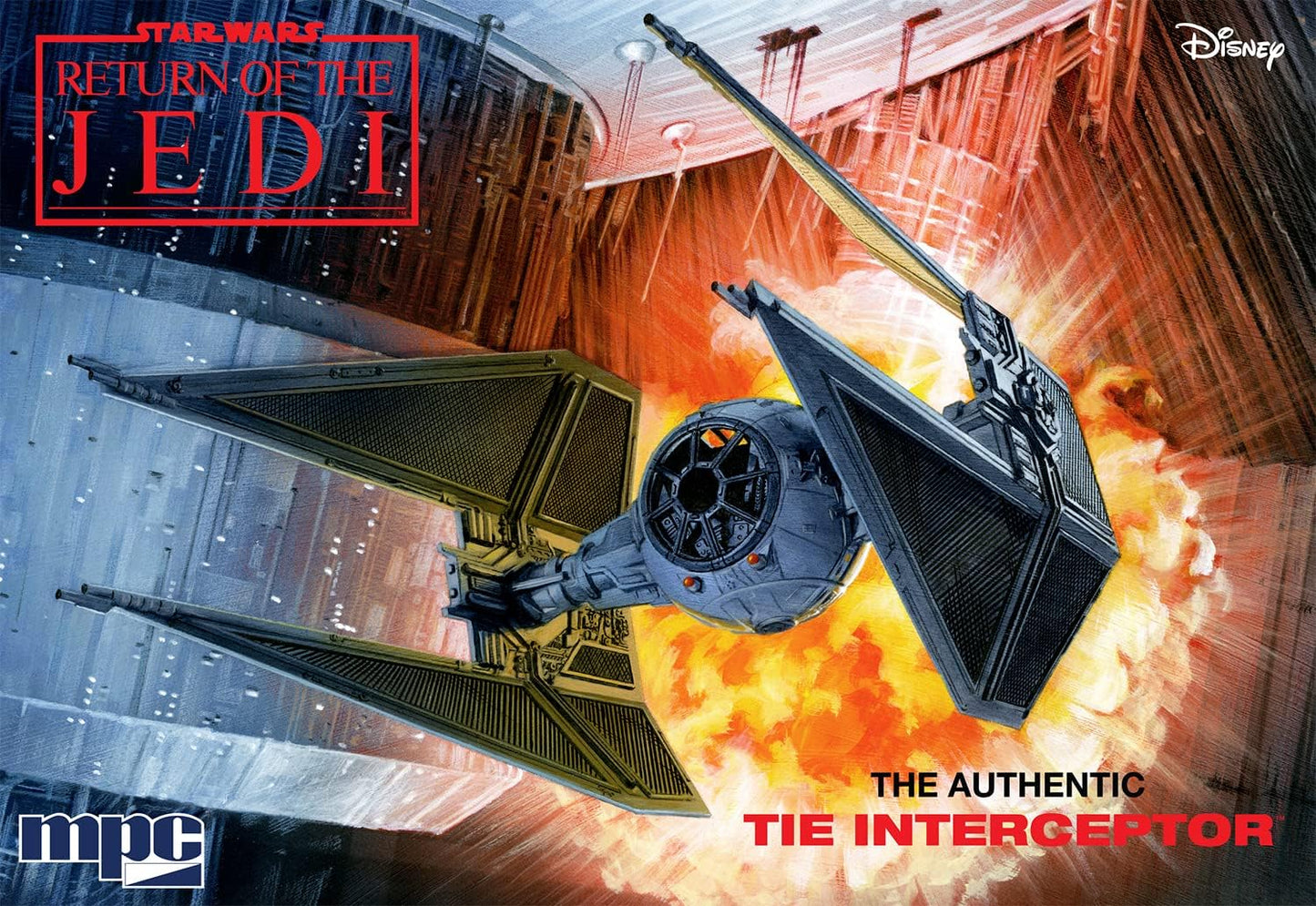 Star Wars: Return of the Jedi Tie Interceptor MPC Model Kit