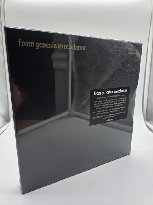 Genesis From Genesis to Revelation deluxe 4CD Blu-ray box set front cover UK import