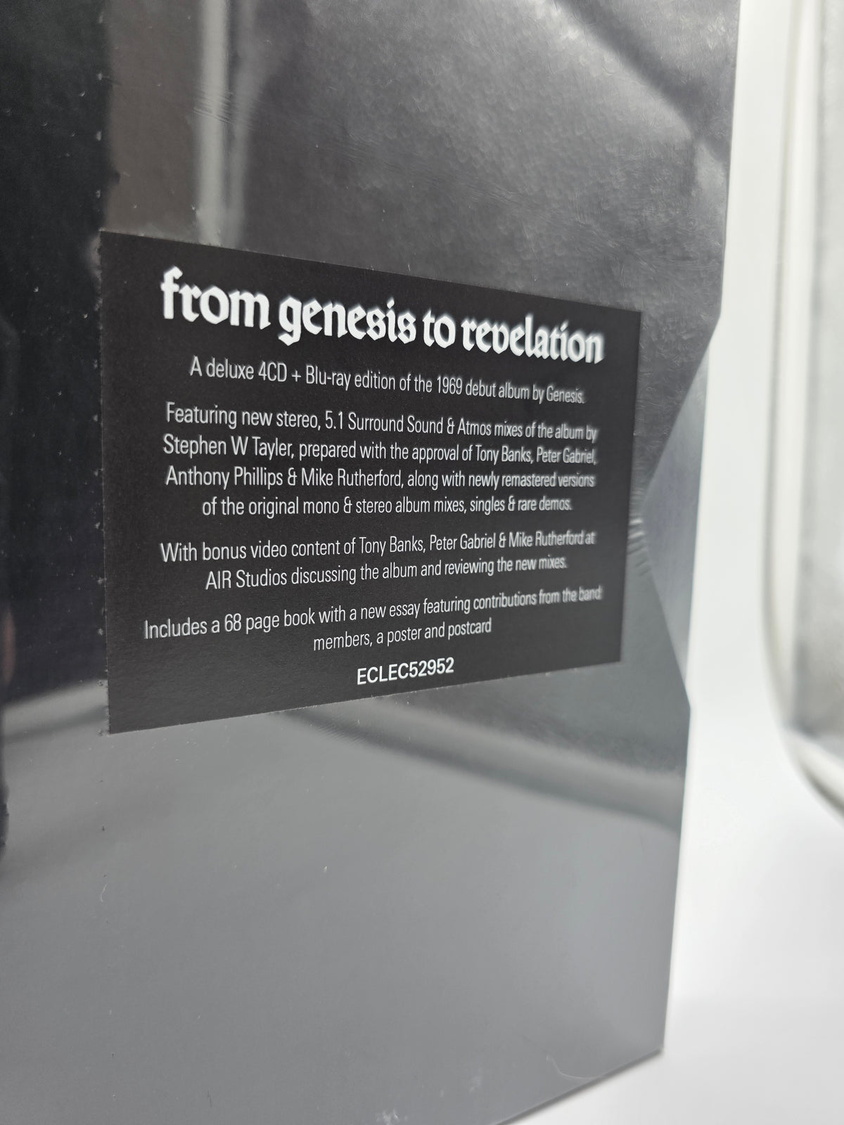 Genesis From Genesis to Revelation hype sticker ECLEC52952 deluxe edition details