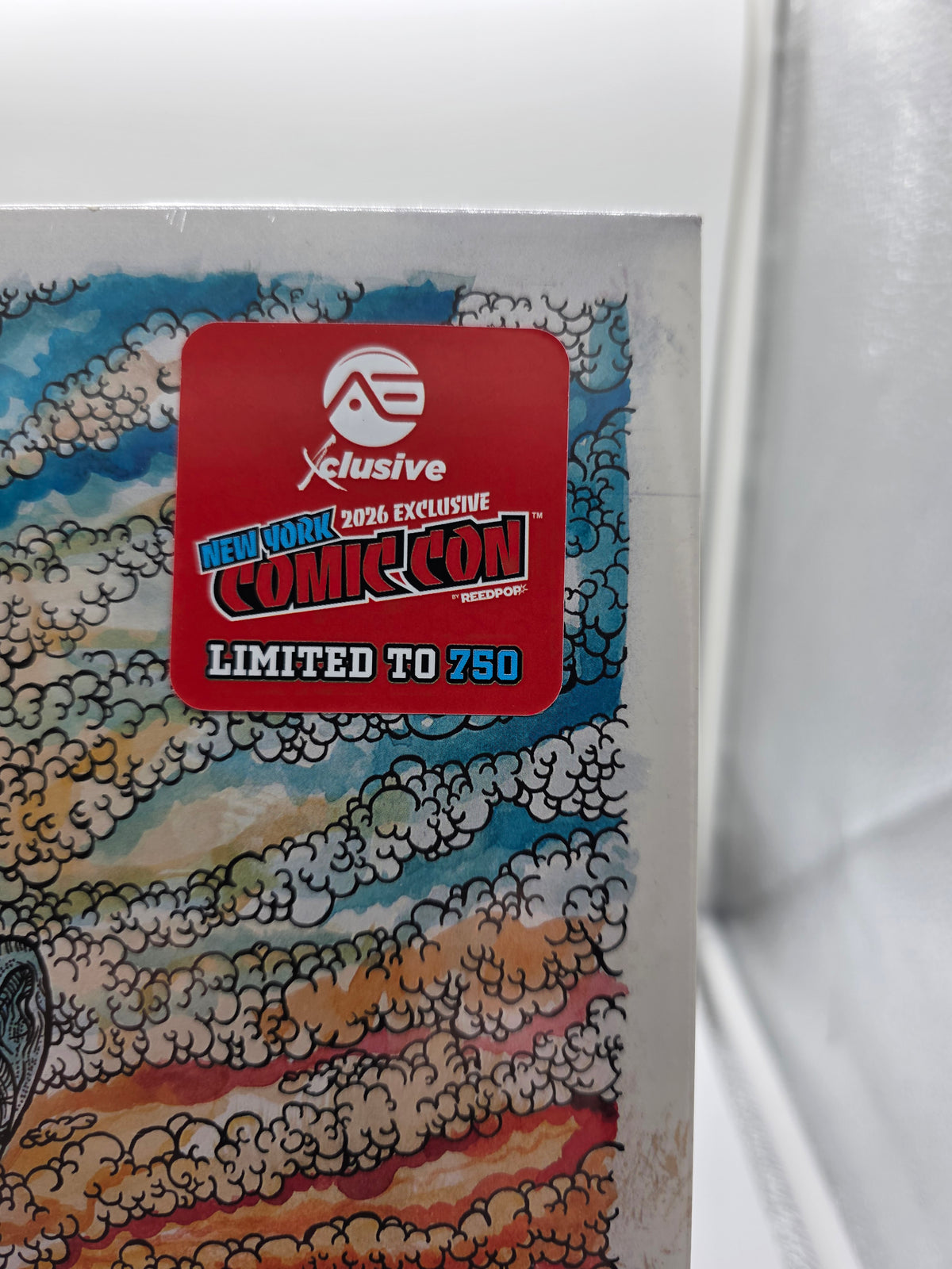 NYCC 2026 Exclusive Limited to 750 sticker on Dawn of the Dead soundtrack LP