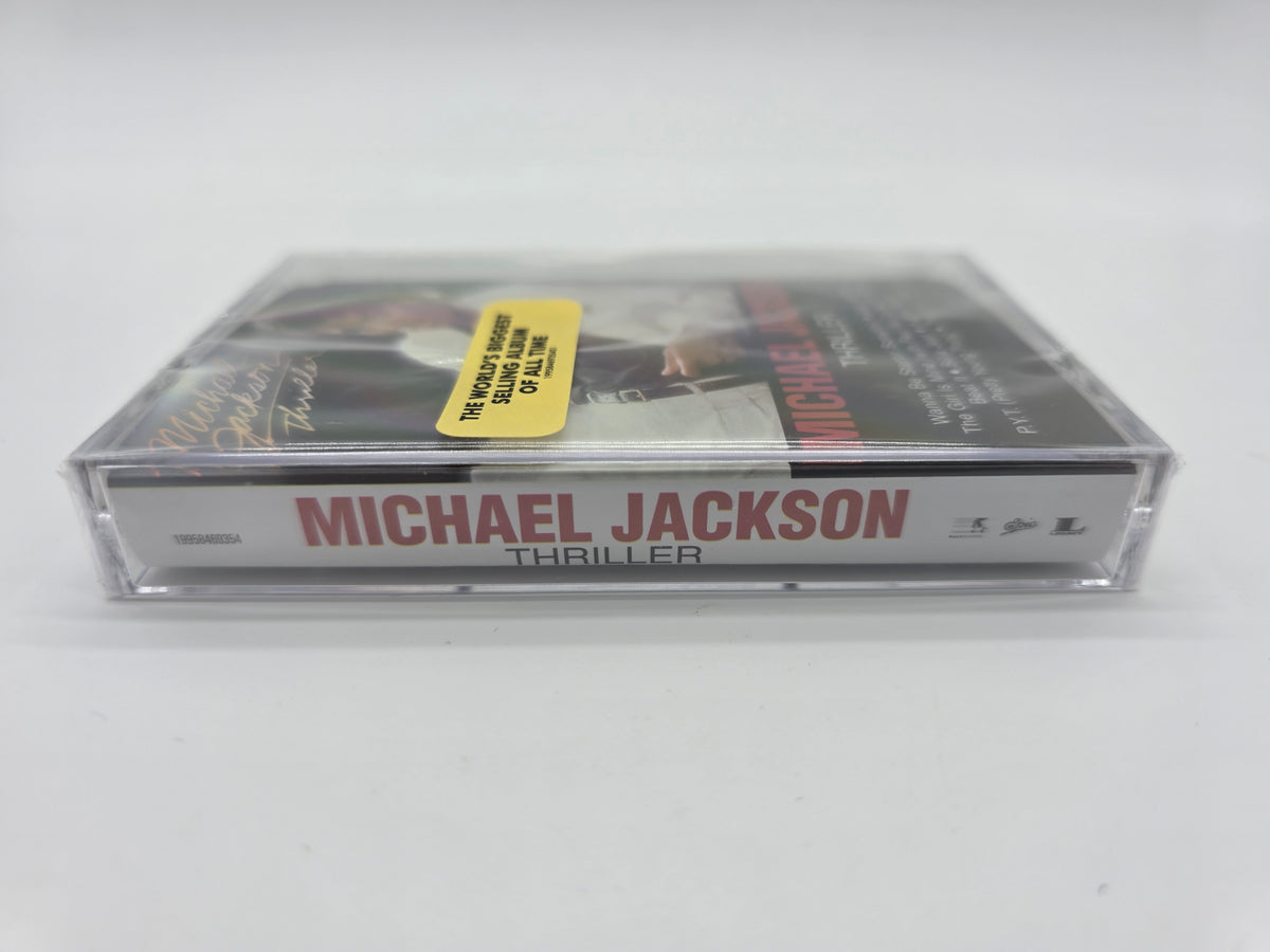Thriller Gold Metallic cassette spine
